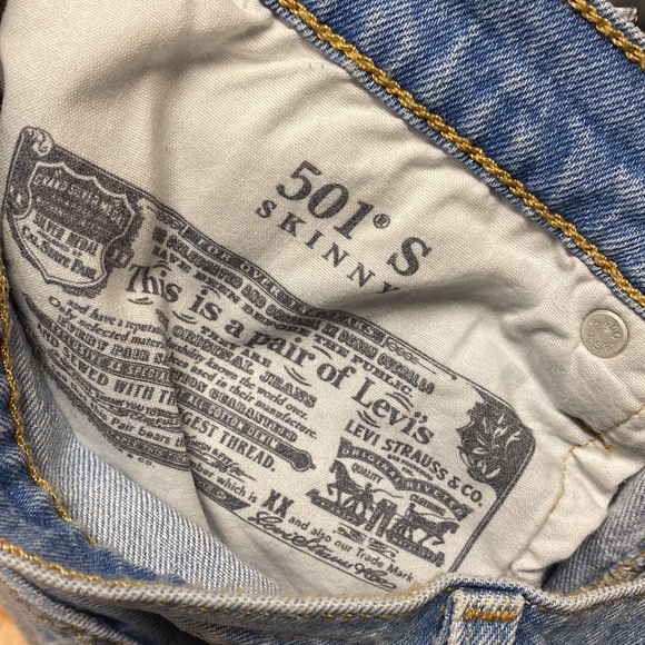 Mens Levi’s jeans size 31x28 - Picture 5 of 7